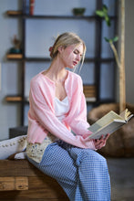 Load image into Gallery viewer, Essential Button Down Cardigan Top: Butter / L
